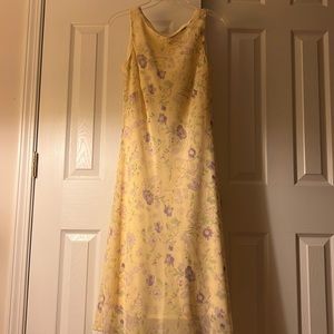 Beautiful floral spring dress